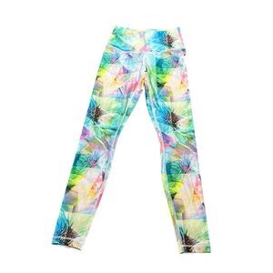 Playground Clothing Lucy In The Sky Colorful Leggings, Size XS